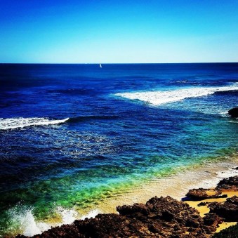 The beach is a very powerful place for me. 