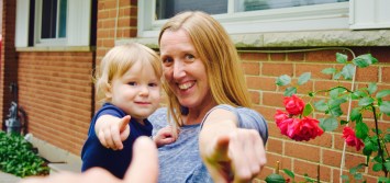 My friend Jen and her little bundle of joy. They were a pleasure to spend time with! 