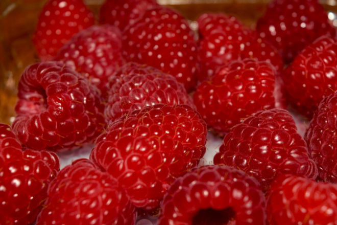 Anita's raspberries photo from one of her posts