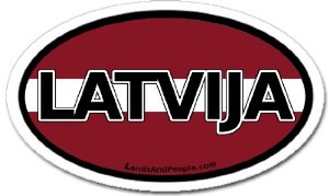 This is actually how you spell Latvia!