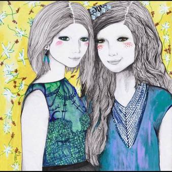 A lovely fresh design by Ali J expressing friendship, youth, beauty and joy. 